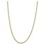 10K Yellow Gold 3.1mm Lightweight Flat Cuban Chain - 18 in.