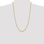10K Yellow Gold 3.5mm Semi-Solid Rope Chain - 26 in.