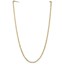 10K Yellow Gold 3.8mm Open Concave Curb Chain - 24 in.