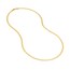 10K Yellow Gold 3.9 mm Concave Open Curb Chain - 24in