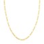 10K Yellow Gold 3.9 mm Light Figaro Chain w Lobster Clasp - 22in