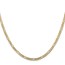 10K Yellow Gold 3mm Concave Figaro Chain - 16 in.