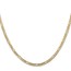 10K Yellow Gold 3mm Concave Figaro Chain - 7 in.