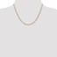 10K Yellow Gold 3mm Open Concave Curb Chain - 18 in.