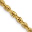 10K Yellow Gold 3mm Regular Rope Chain - 16 in.