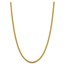 10K Yellow Gold 4.25mm Solid Miami Cuban Chain - 18 in.
