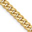 10K Yellow Gold 4.25mm Solid Miami Cuban Chain - 20 in.