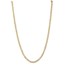 10K Yellow Gold 4.5mm Open Concave Curb Chain - 28 in.