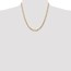 10K Yellow Gold 4.75mm Flat Figaro Chain - 20 in.