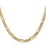 10K Yellow Gold 4.75mm Flat Figaro Chain - 20 in.
