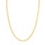 10K Yellow Gold 4.9 mm Concave Curb Chain - 20in