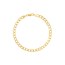 10K Yellow Gold 4.9 mm Concave Curb Chain - 8in.
