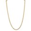 10K Yellow Gold 5.25mm Open Concave Curb Chain - 16 in.