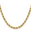 10K Yellow Gold 5.5mm Semi-solid D/C Rope Chain - 26 in.