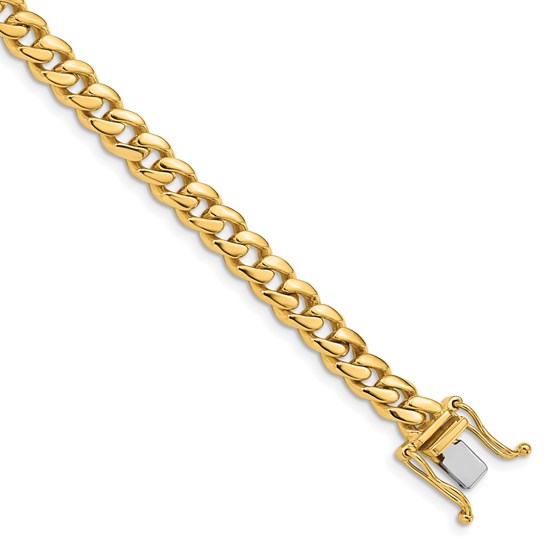 10K Yellow Gold 5.7mm Miami Cuban Chain - 9 in. 10K Yellow Gold 5.7mm Miami Cuban Chain - 9 in.