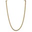 10K Yellow Gold 5mm Solid Miami Cuban Chain - 24 in.