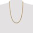 10K Yellow Gold 6.25mm Concave Anchor Chain - 26 in.