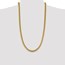 10K Yellow Gold 6.25mm Solid Miami Cuban Chain - 28 in.