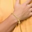 10K Yellow Gold 6.5mm Solid Flat Anchor Bracelet - 8.25 in.