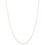 10K Yellow Gold .6 mm Carded Cable Rope Chain - 18 in.
