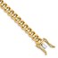 10K Yellow Gold 7mm Traditional Link Bracelet - 8 in.
