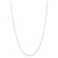 10K Yellow Gold .8mm D/C Cable with Lobster Clasp Chain - 14 in.