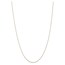 10K Yellow Gold .8mm D/C Cable with Lobster Clasp Chain - 24 in.