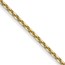 10K Yellow Gold .95mm D/C Cable Chain - 22 in.