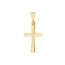10K Yellow Gold Classic Cross Pendant