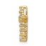 10K Yellow Gold Diamond Cross Pendant Mounting - 14.75 in.