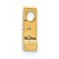10K Yellow Gold Diamond Letter L Initial Charm - 10.55 mm