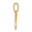 10K Yellow Gold Letter Y Initial Pendant - in.