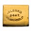 10x 1/10 oz Gold Bar - Jelenko Dental (24K)