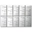 10x 10 gram Silver Bar - Valcambi Silver CombiBar™ (w/Assay)
