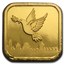 10x1 gram Gold Bar - Holy Land Mint Dove of Peace