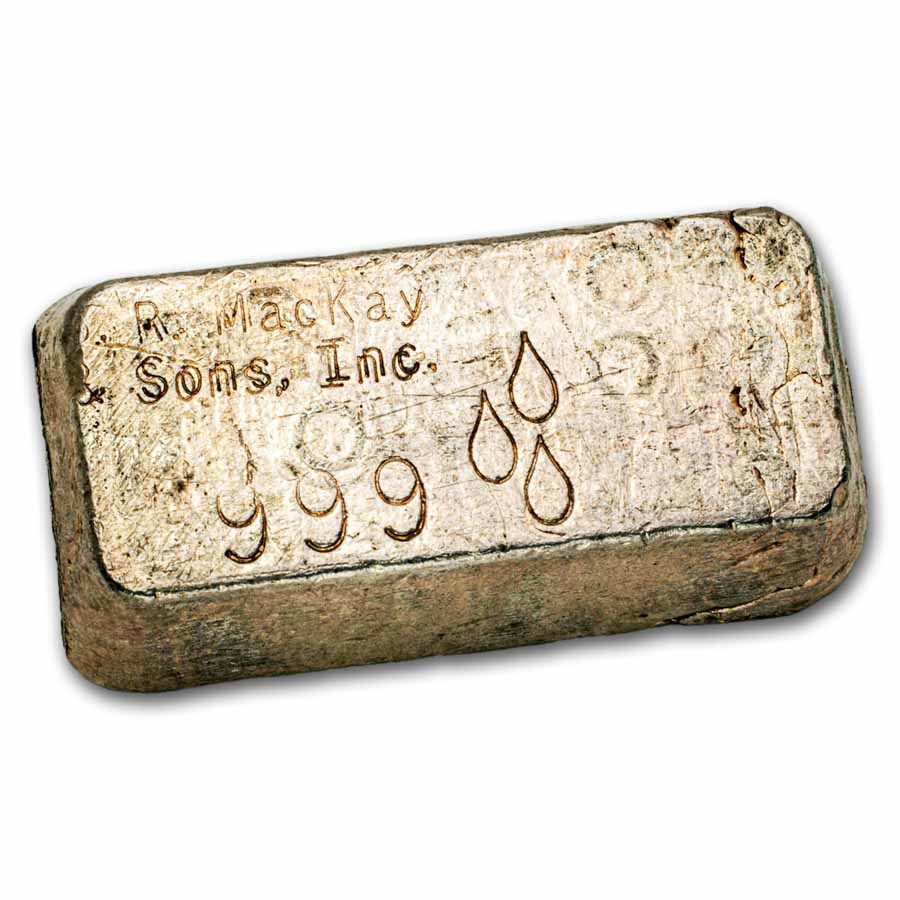 11.76 oz Silver Bar - B. R. MacKay & Sons