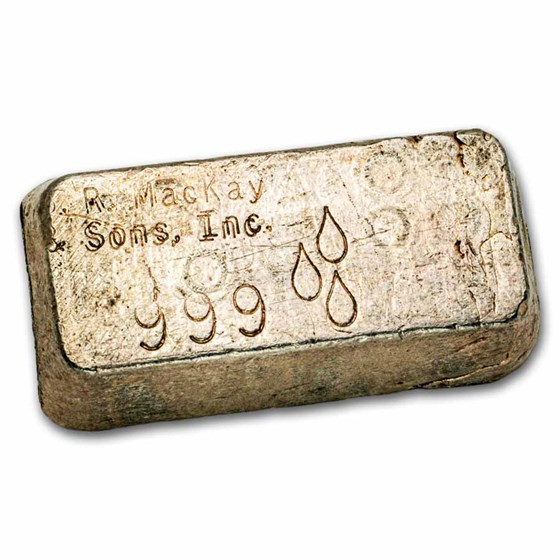 11.76 oz Silver Bar - B. R. MacKay & Sons 11.76 oz Silver Bar - B. R. MacKay & Sons