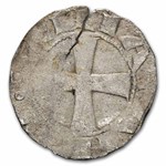 (1149-1163 AD) Crusader States Antioch Silver Denier Bohemond III