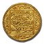 1163 Islamic Dynasties Gold 1/2 Dinar MS-63 NGC