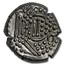 11th century India Chalukya Empire Silver Drachm XF