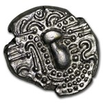 11th century India Chalukya Empire Silver Drachm XF