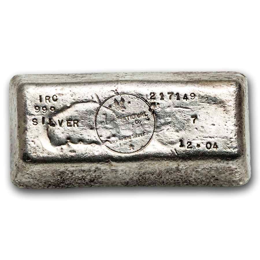 Buy 12.04 oz Silver Vintage Internatl Recovery Co. Bar | APMEX