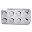 12 oz Silver Building Block Bars - 40-Piece Acc Set (Damaged Box)