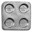 12 oz Silver Building Block Bars - 40-Piece Accessory Set
