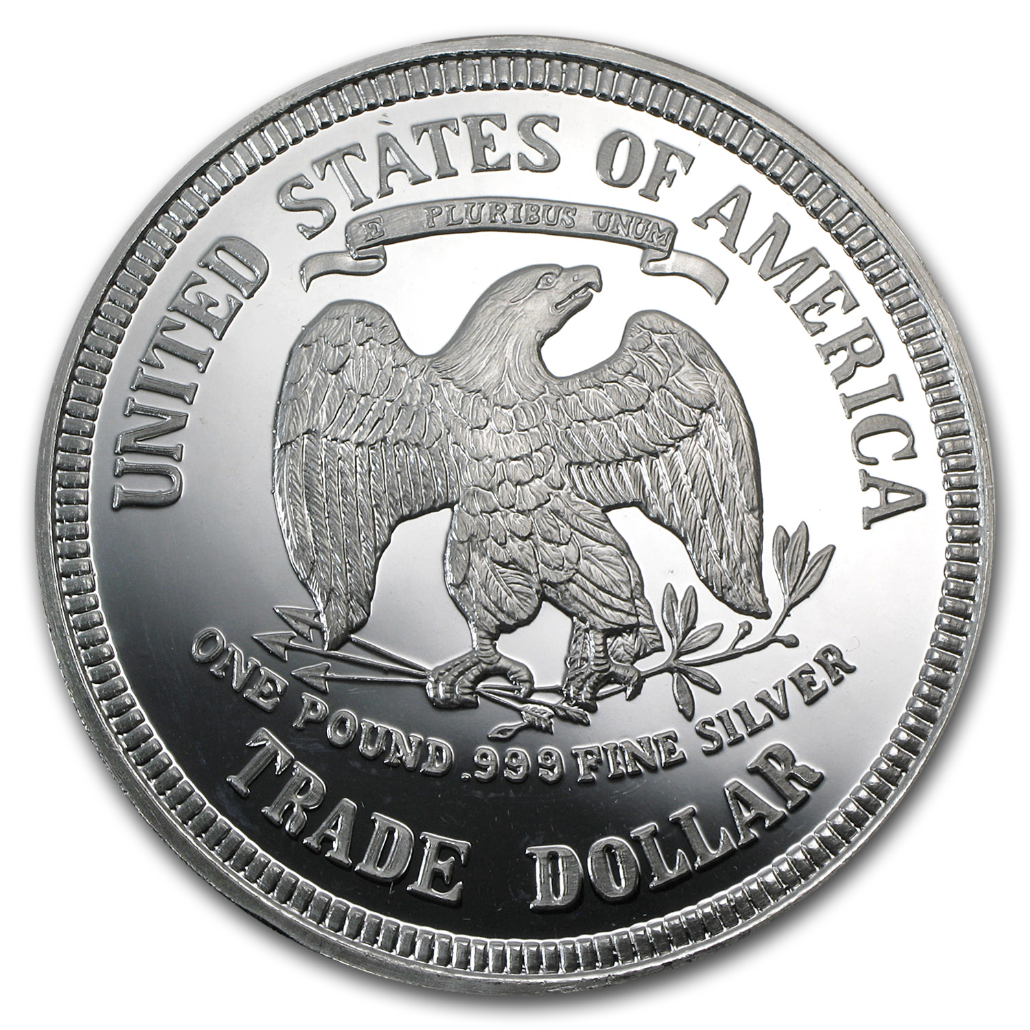 Buy 12 oz Silver Round - 1885 Trade Dollar Replica | APMEX
