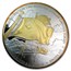 12 oz Silver Round - $200 Gaming Token (Casino Varies)