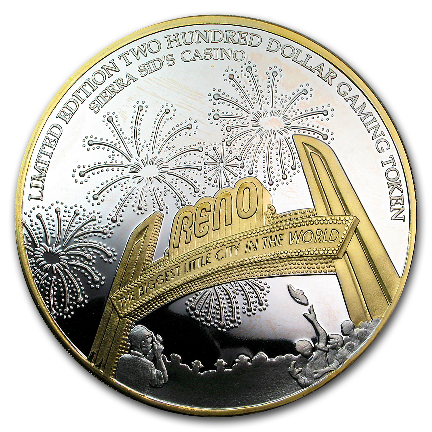 12 oz Silver Round - $200 Gaming Token (Casino Varies) | eBay