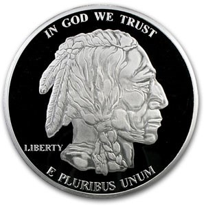 12 oz Silver Round - Fraser's Buffalo Nickel Proof 12 oz Silver Round - Fraser's Buffalo Nickel Proof