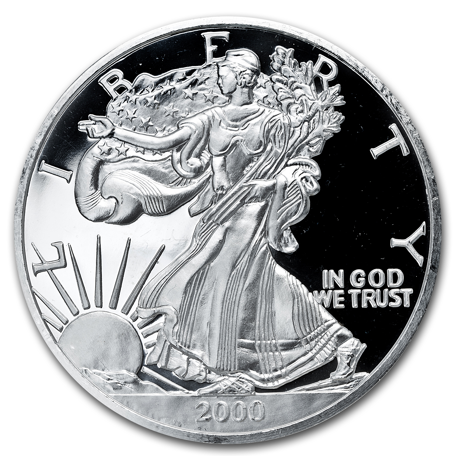Buy 12 oz Silver Round - Silver American Eagle Prooflike | APMEX