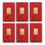 12 x 5 gram Gold Bar - PAMP Suisse Lunar Calendar Series Set